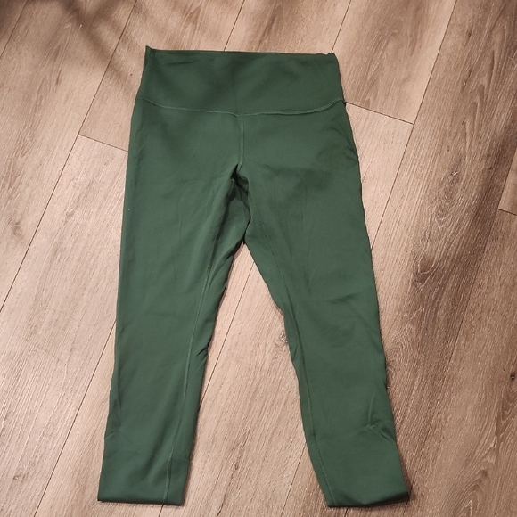 Lululemon Green High-Waisted Leggings - Picture 1 of 5
